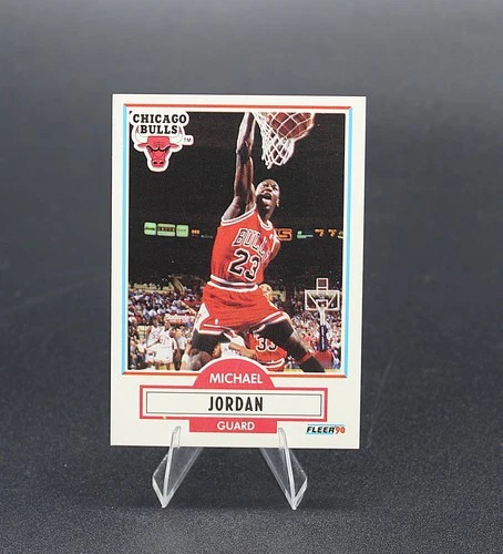 Jordan 1990 Fleer Base Set Jordan #26