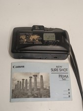 Canon Sure Shot Prima Twin 28/48mm Point  Shoot 35mm Film Camera L K