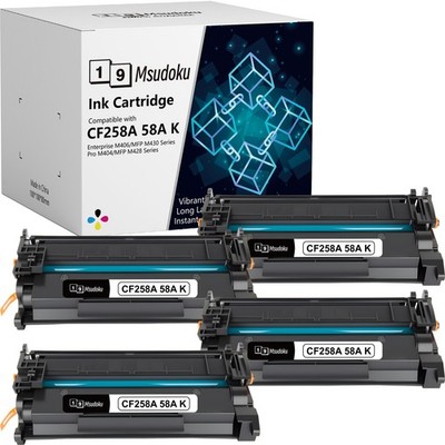 CF258A 58A Toner Cartridges With Chip for HP LaserJet Pro M404 M404n MFP M428fdw