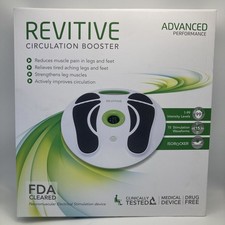 REVITIVE Circulation Booster Advanced Performance Isorocker Box Remote Tested