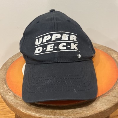 Vintage Upper Deck Trading Sports Card SnapBack Hat Logo