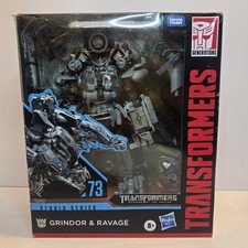 Transformers Studio Series 73 Grindor & Ravage Leader Class Action Figure