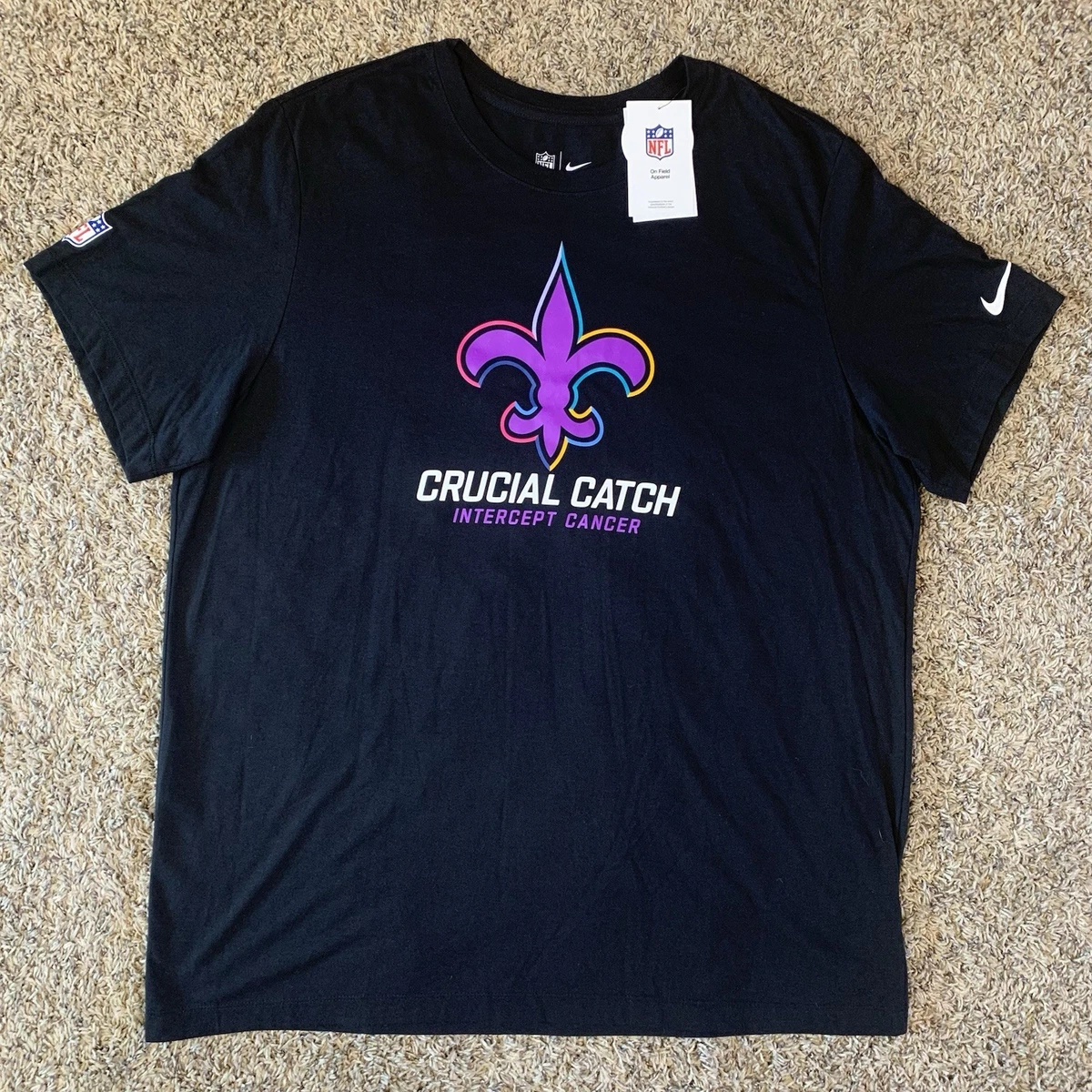 T-shirt Manches Courtes New Orleans Saints #12 Taille S à 3XL - Neuf Sans étiquette