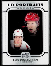 2019-20 Upper Deck Series 2 UD Portraits Rookies Eetu Luostarinen #P-61