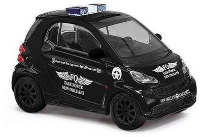Busch 46222 Smart Fortwo Task Force HO 1:87 NEU
