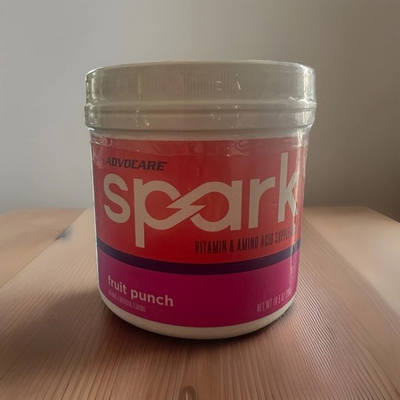 #ad AdvoCare Spark Energy Drink Fruit Punch Sugar Free 42 Servings $50.00