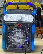 Singing Machine Karaoke Cube SML2088C Classic Series Bluetooth LED Microphone