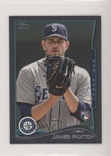 2014 Topps Mini Black 5/5 James Paxton #123 h8e