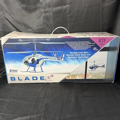E-flite Blade CX3 EFLH2000 RTF RC Heli For Parts Repair