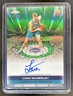 2025-26 Topps Chrome Liam McNeeley Auto Rookies RC Green Refractor #/99 Hornets