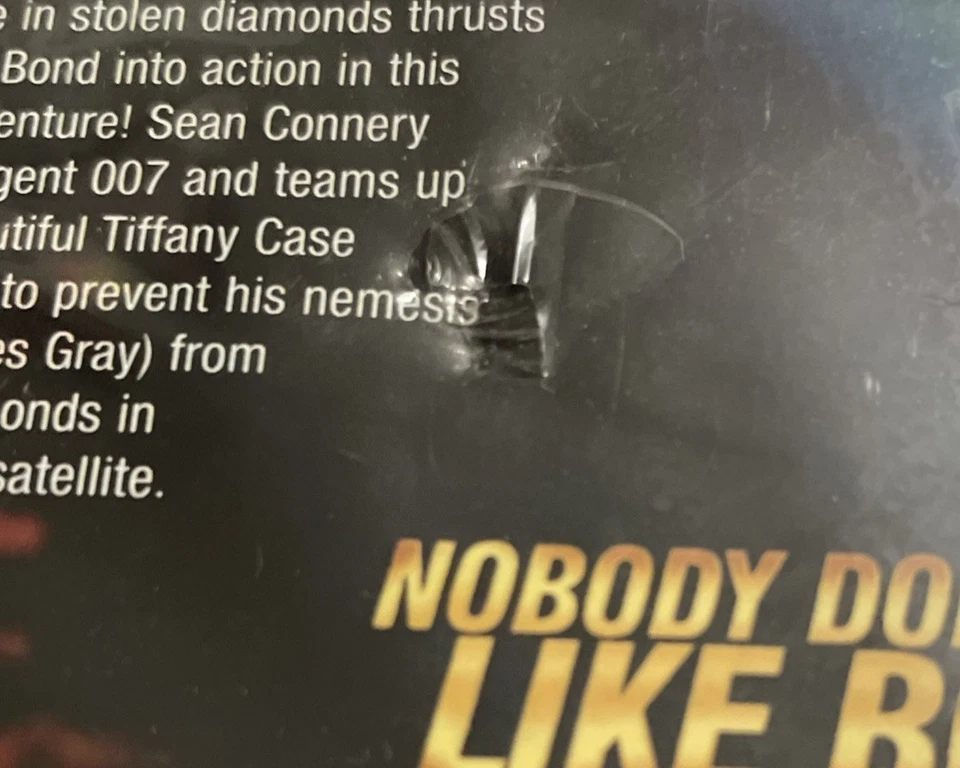 Diamonds Are Forever DVD 007 - SEALED - image 3 of 3