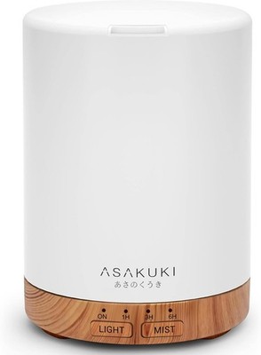 ASAKUKI Aroma Diffuser 5in1 Ultraschall Luftbefeuchter mit Timer &