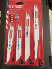 Craftsman- Bit-metal Reciprocate Saw Blade Set (9pc)