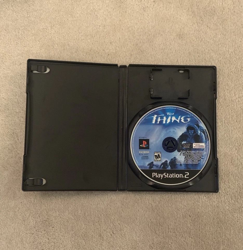The Thing (Sony PlayStation 2, 2002) *Tested Working* No Manual - Image 3 of 4