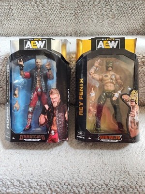 AEW Unmatched Series 10 #74 Adam Copeland & Unrivaled Series 6 #50 Rey Fenix New