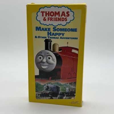 Thomas & Friends Make Someone Happy & Other Adventures (VHS) Blue Rare HTF