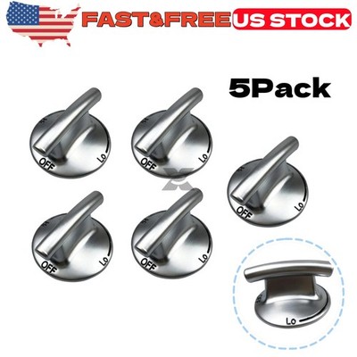 New Burner Knob ( 5 Pieces ) Fits For Jenn Air Range 7733P410-60 74007733