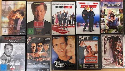DVD Sammlung mit 10 DVD mit ''14 Hollywood Stars'', ''RUSH HOUR 2'' und 8 Titel