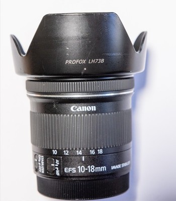 Canon EF-S 10-18 mm F/4.5-5.6 IS STM Objektiv