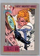 1991 DC Comics Trading Card Earth's Mightiest Heroes #47 Elongated Man