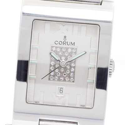 CORUM Dabogan 145.151.20 V390 Date Silver Dial Automatic Men's Watch_879195