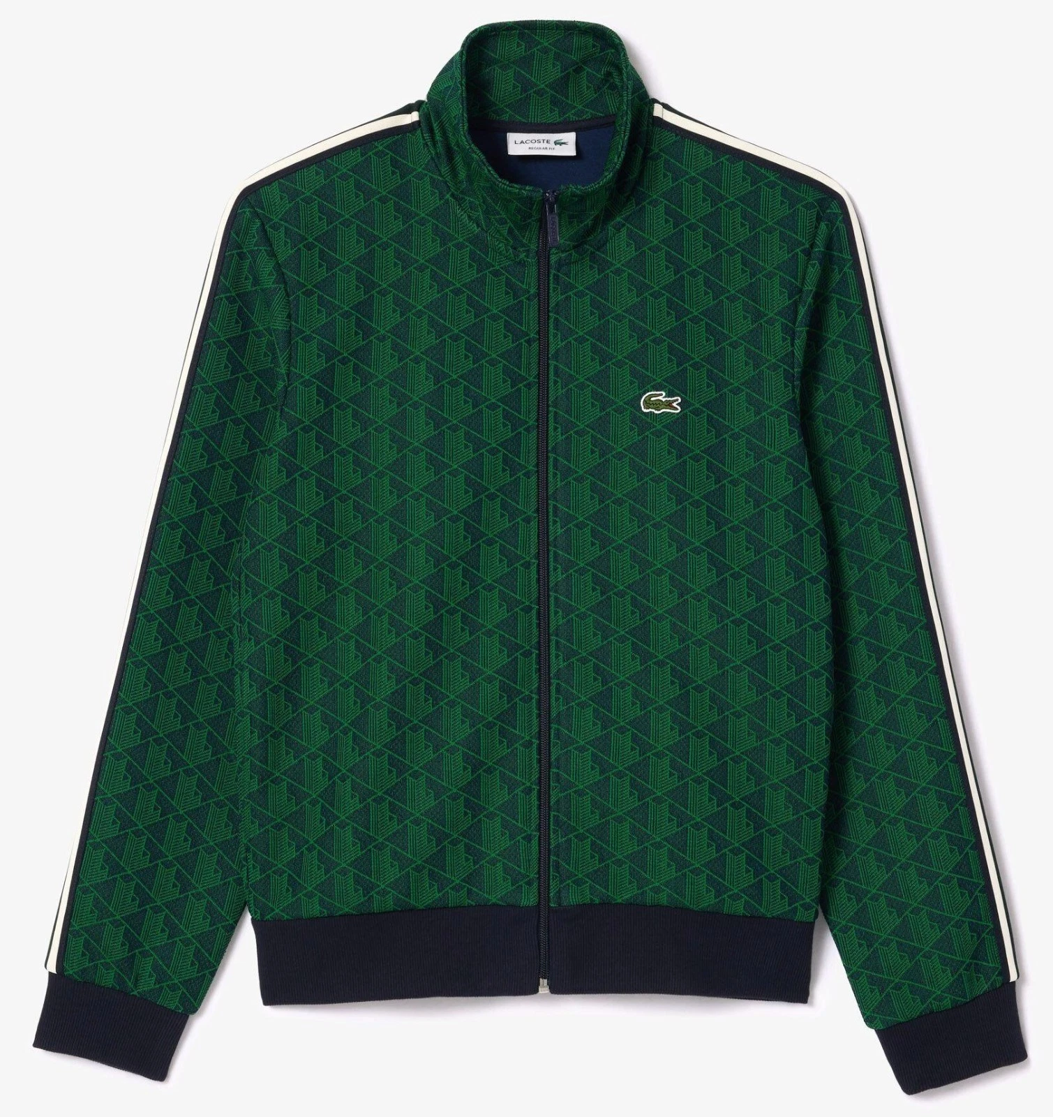LACOSTE PARIS JACQUARD SWEATSHIRT TRACK JACKET SH1368 NAVY/GREEN NEW WITH TAGS
Opens in a new window