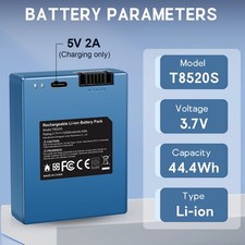 12000mAh Battery For eufy S230/S231/S220 S330/E330 3-in-1 Video Smart Locks