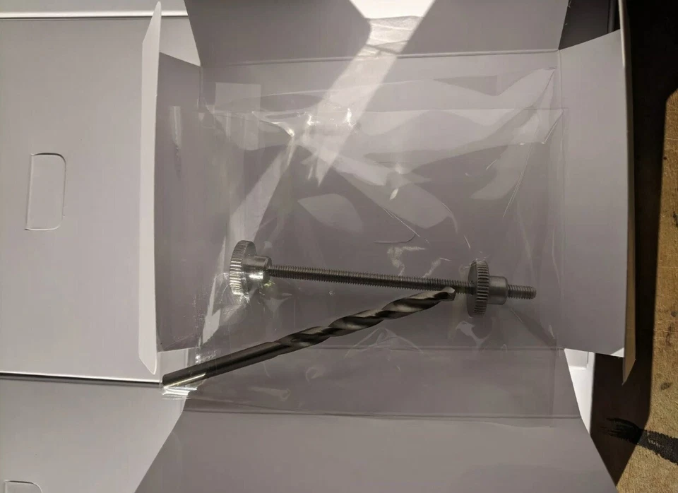 Square Stand for iPad Toolkit Drill Adhesive Mount Cleaning Cloth Mounting Kit - Image 4 of 4