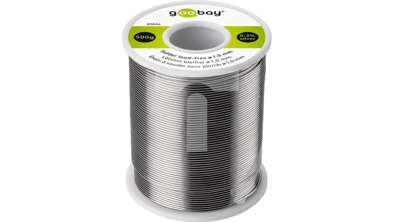 Lead-free solder 1mm, 500g 40845 /T2UK