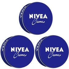 Nivea Moisturizing Cream Body Creme 400ml/13.5 oz., Made in Germany, Pack of 3