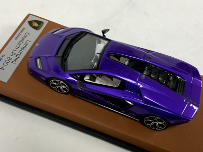1/43 Looksmart Lamborghini Countach LP_ 800-4 In Purple on leather