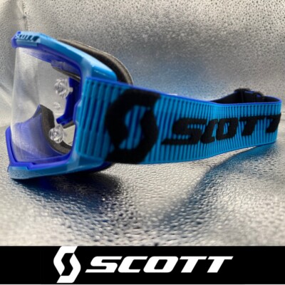 MOTOCROSS MX BRILLE - Scott Fury Race Ready Motocrossbrille schwarz blau