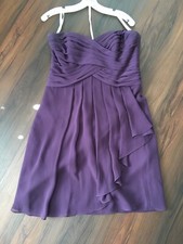 davids bridal bridesmaid dress plum