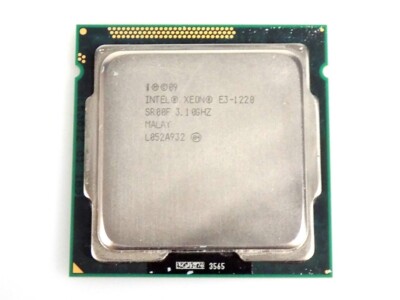 Intel Xeon E3-1220 SR00F 3.1GHz Socket 1155 TRAY CPU Prozessor CM8062300921702