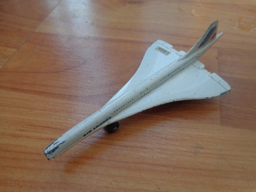 1979 VINTAGE MATCHBOX SKYBUSTERS SB-23 CONCORDE AEREO SUPERSONICO AIR FRANCE - Foto 1 di 1