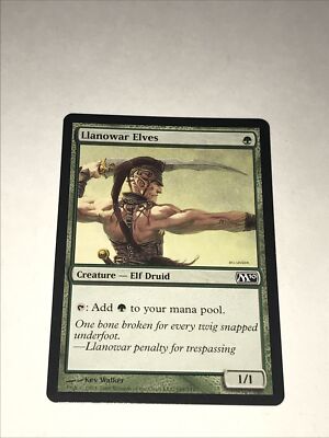 Magic the Gathering Llanowar Elves 2010 Card | eBay