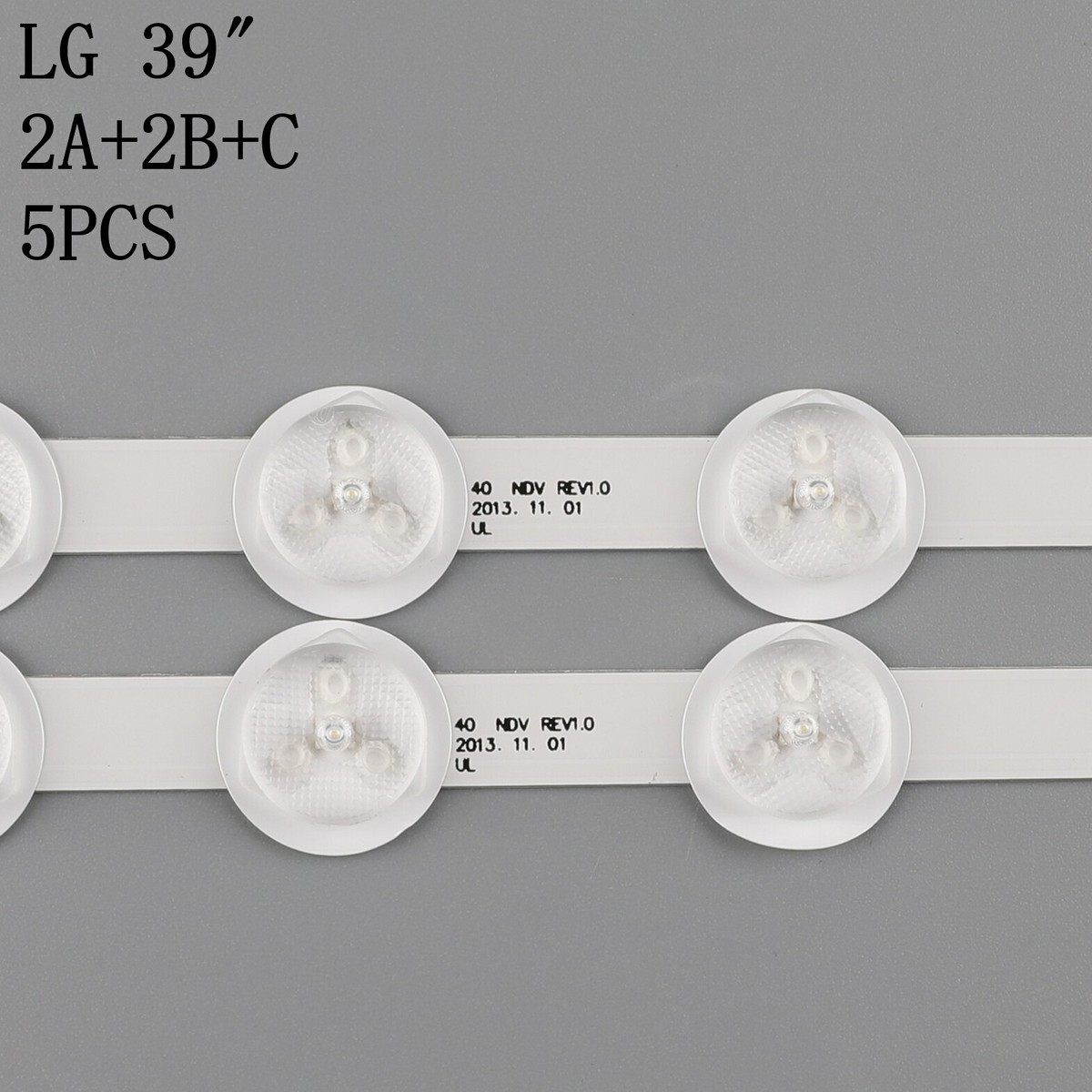 Striscia LED Retroilluminazione Per TV LG E Toshiba - Compatibile Con VESTEL 39FHD, Modelli 40L3433DG, Ecc.