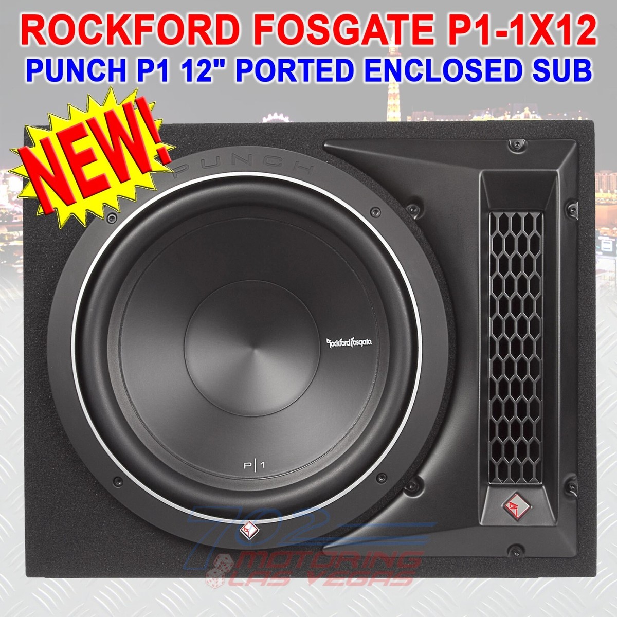 ROCKFORD FOSGATE P1-1X12 12