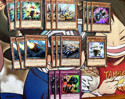 Core GEARGIA Base Deck LOT - Zahnrad - TCG Yugioh - 19 Karten