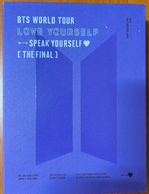 BTS Official DVD [WORLD TOUR LOVE YOURSELF THE FINAL] (SEOUL Ver
