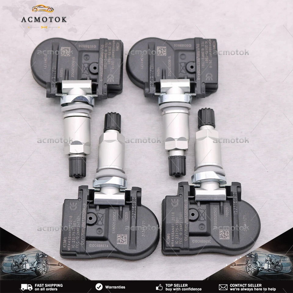 31341171 Juego (4) Sensor de Presión de Neumáticos TPMS para VOLVO S60 V60 XC60 Foto 3 de 4