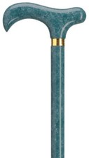HARVY NEW LADIES GREEN SEA FOAM MAPLE WOOD SLIM SHAFT WALKING CANE STICK CANES