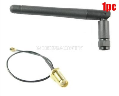 1Pcs For ESP8266 Wifi Module ESP-02 3Dbi Gain Antenna Antenna Extension Cable bi