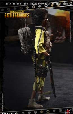 SoldierStory SSG-003 PUBG Yellow Sportswear 1/6 Scale Male Figure