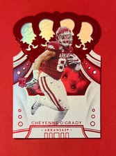 Cheyenne O'Grady ~ 2020 Panini Chronicles Crown Royale ~ Die-Cut Red ~ Rookie RC