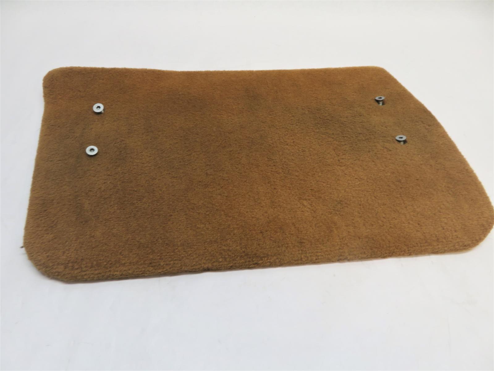 2010 FERRARI CALIFORNIA RH RIGHT FOOT REST ACCESS PANEL CUOIO CARPET TRIM OEM