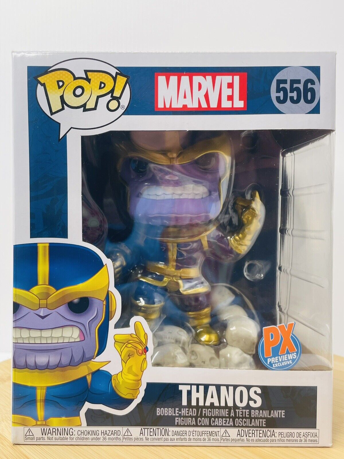 Funko Pop - Thanos (super Sized 6) - Marvel Studios - #556