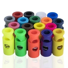 Paracord Planet Single Barrel Hole Top Cord Lock Available in Various Colors