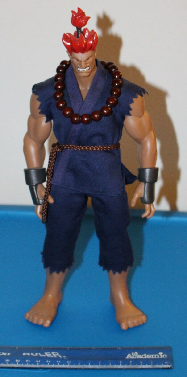 RARE! Street Fighter 2 Akuma Gouki 12 Action Figure JAPAN GAME