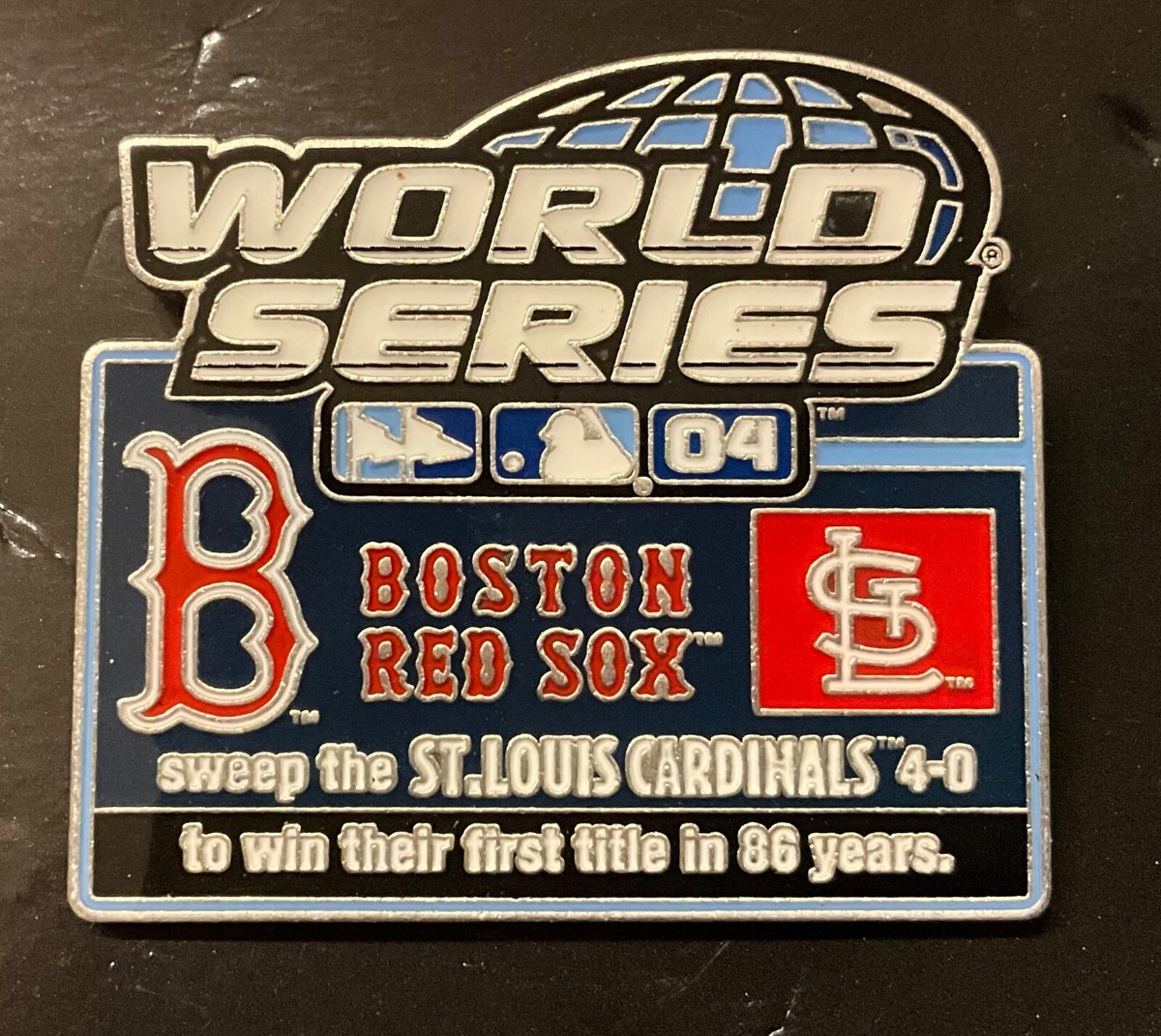 BOSTON RED SOX vs ST LOUIS CARDINALS 2004 WORLD SERIES